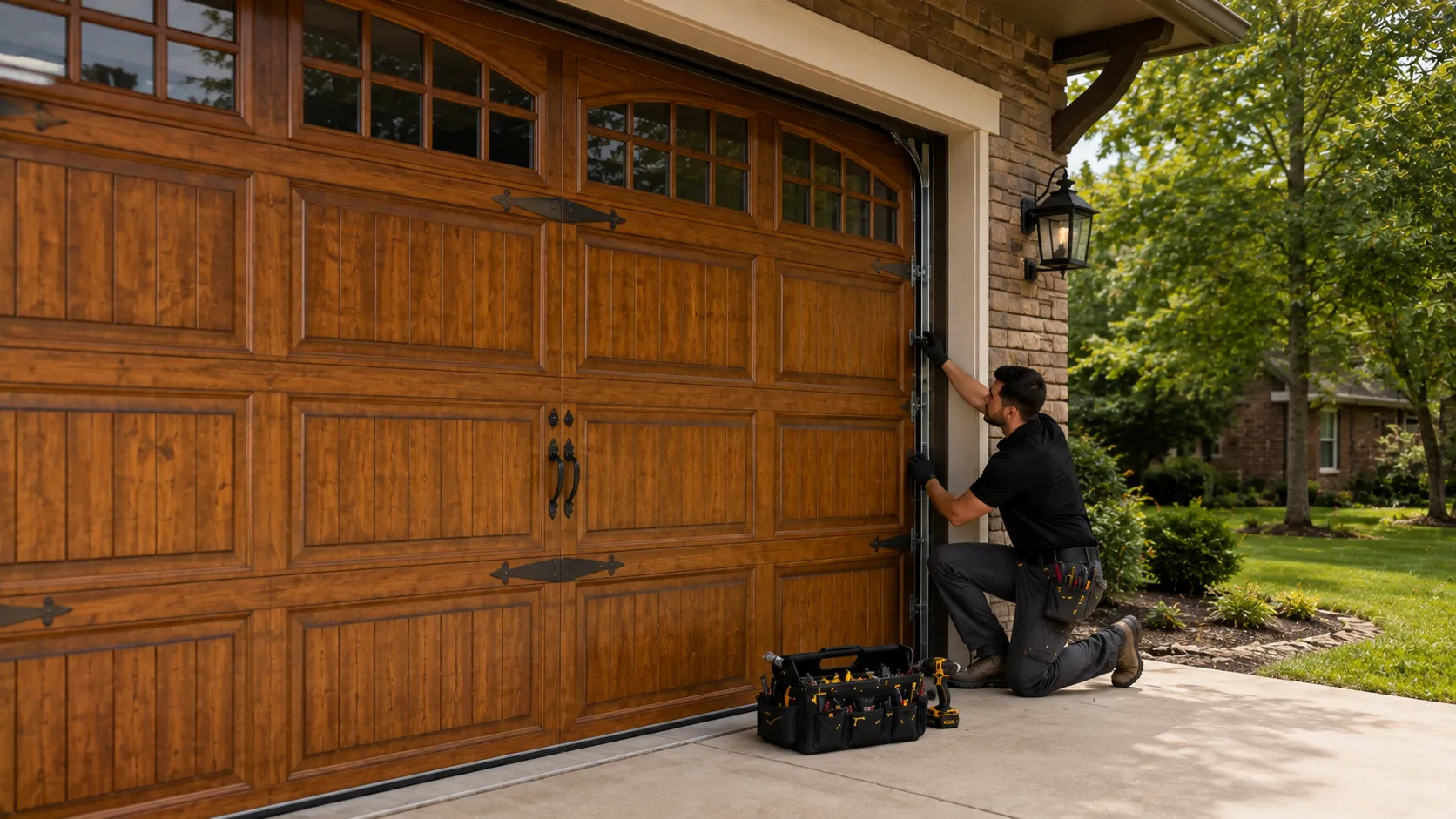 Tell us what’s wrong - Hanford garage door service
