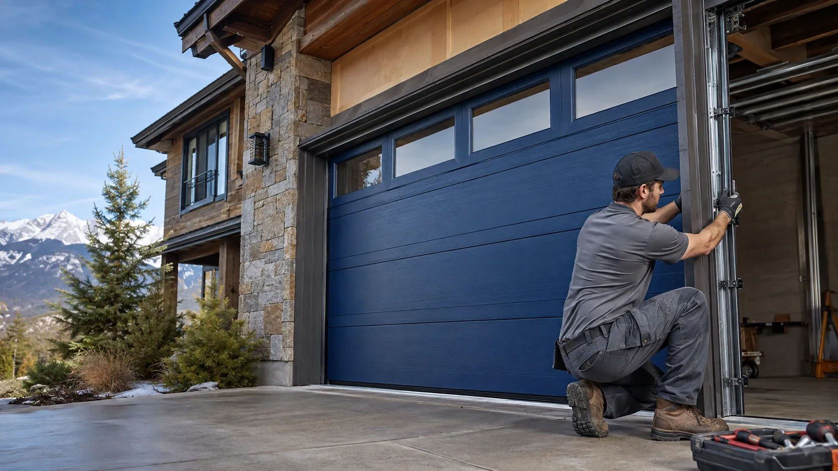 Tell us what’s wrong - Hanford garage door service