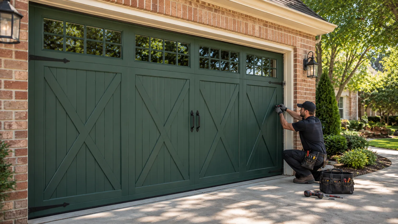 Tell us what’s wrong - Hanford garage door service