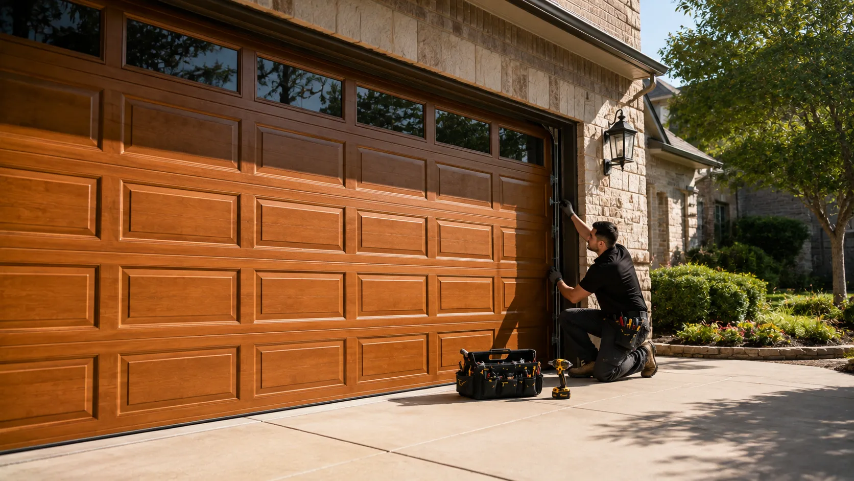 Tell us what’s wrong - Hanford garage door service