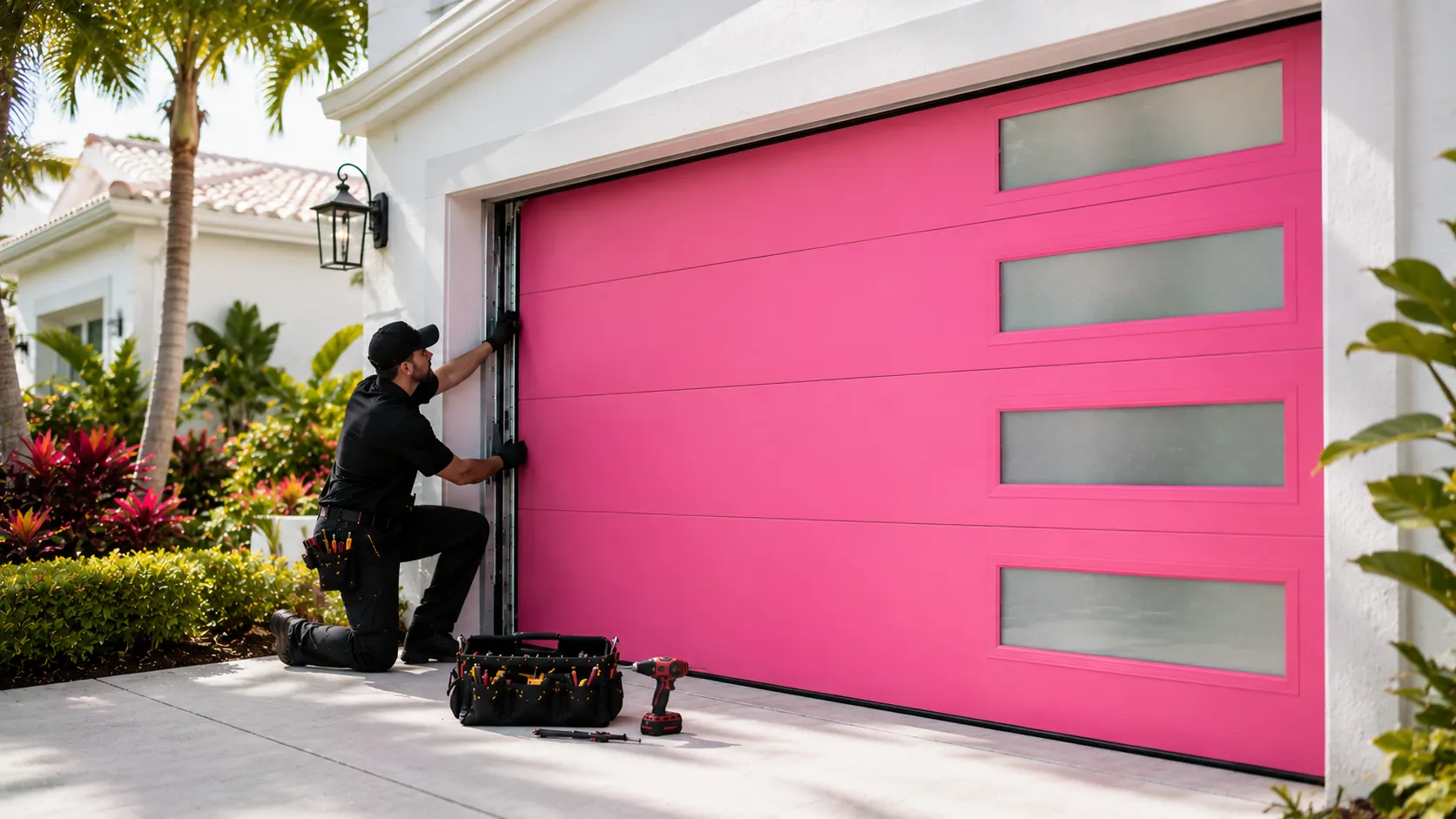 Tell us what’s wrong - Hanford garage door service