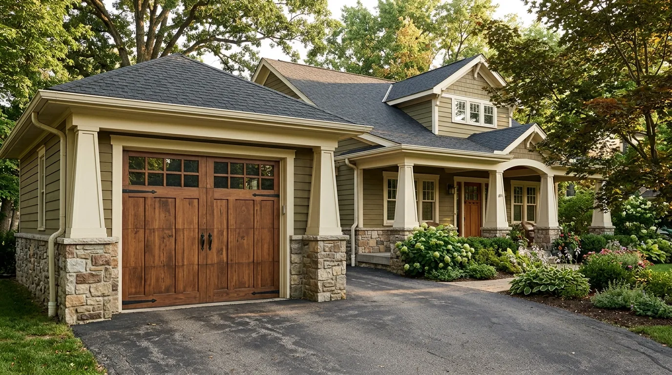 Garage door guides for Hanford homeowners