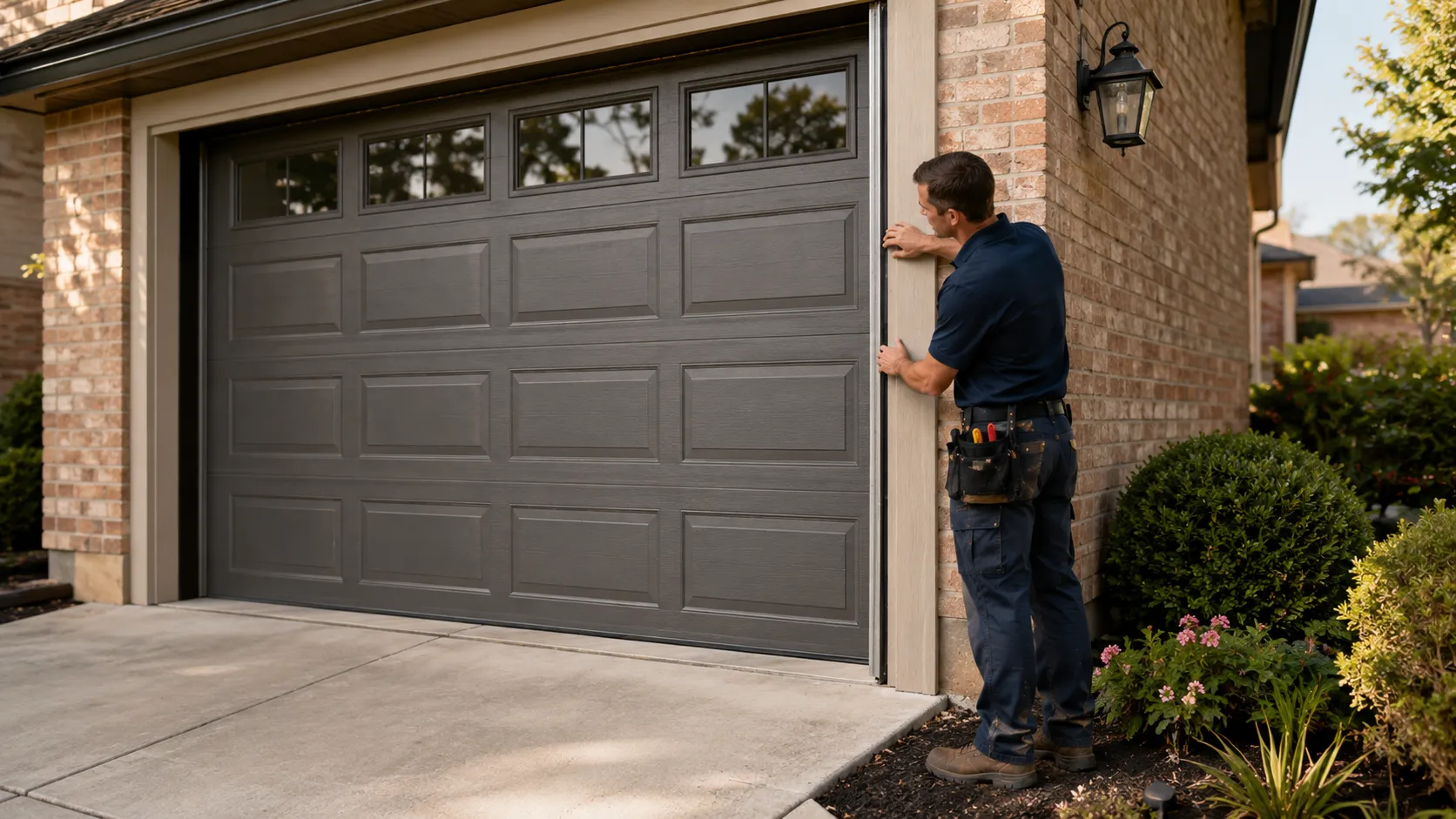 Clear, up-front plan - Hanford garage door service