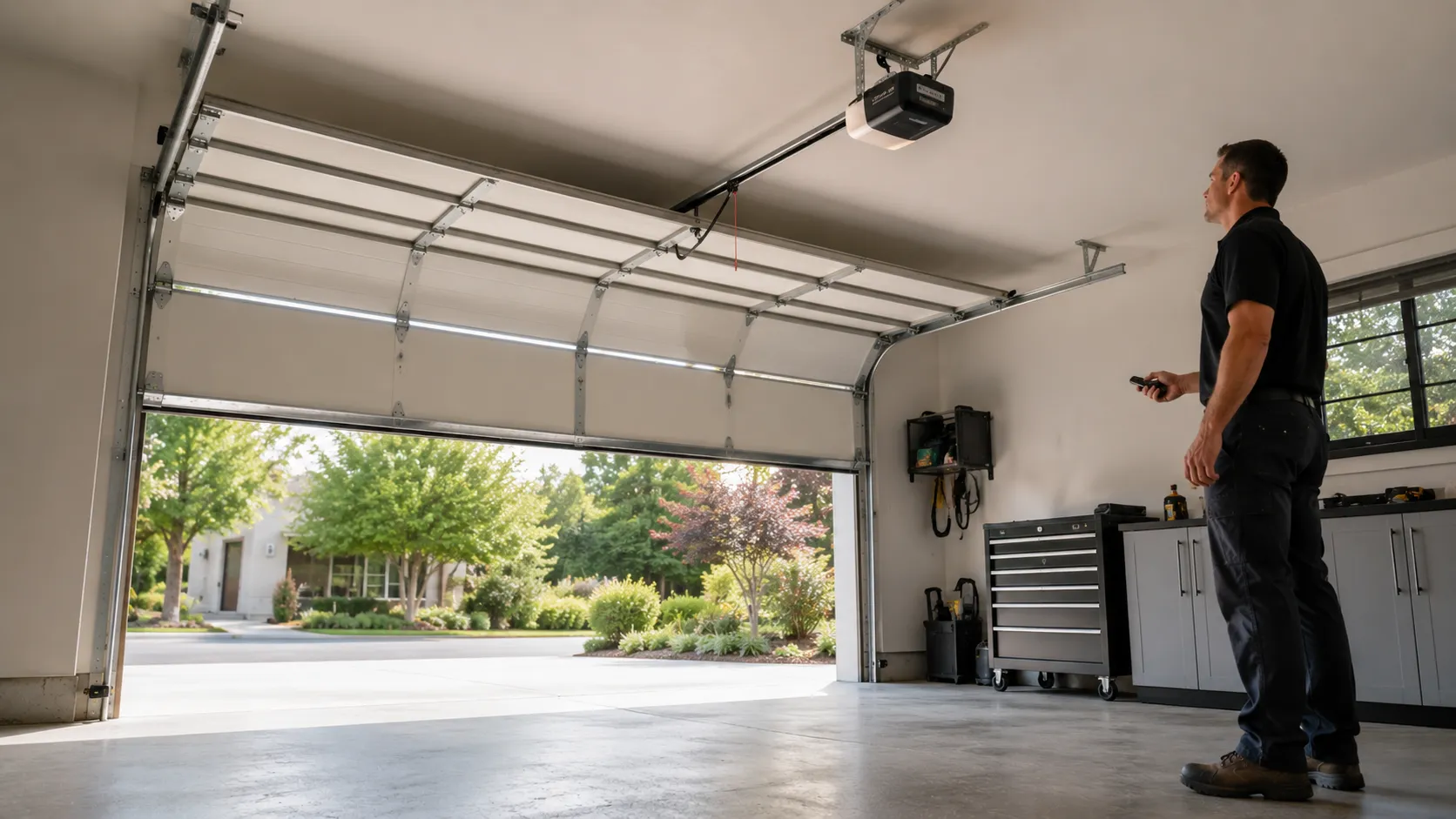 Clear, up-front plan - Hanford garage door service
