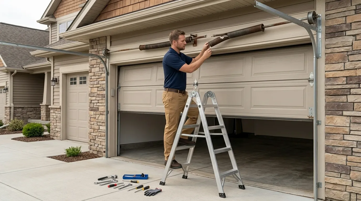 Garage Door Repair in Hanford
