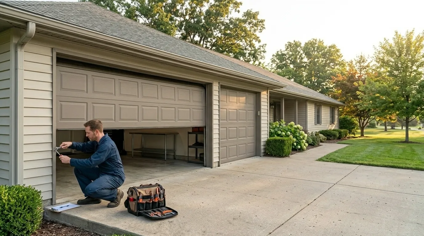 On-site diagnosis - Hanford garage door service