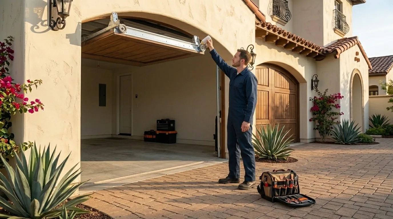 On-site diagnosis - Hanford garage door service