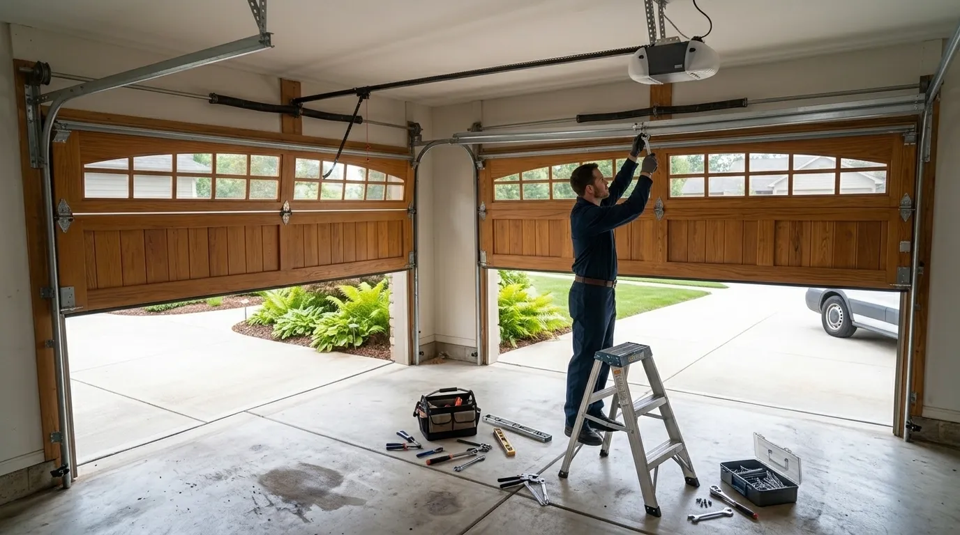 On-site diagnosis - Hanford garage door service