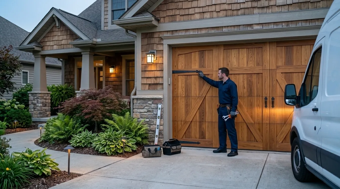 On-site diagnosis - Hanford garage door service