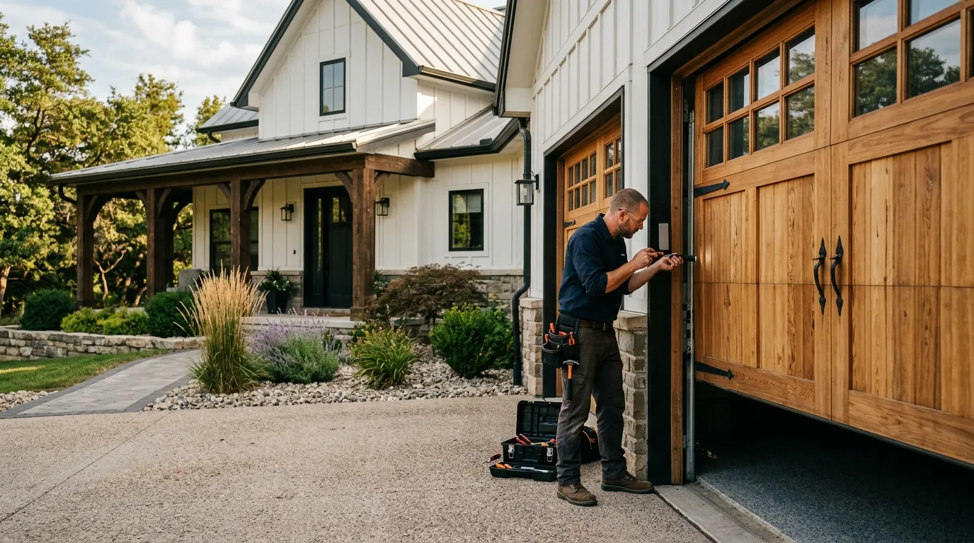 On-site diagnosis - Hanford garage door service