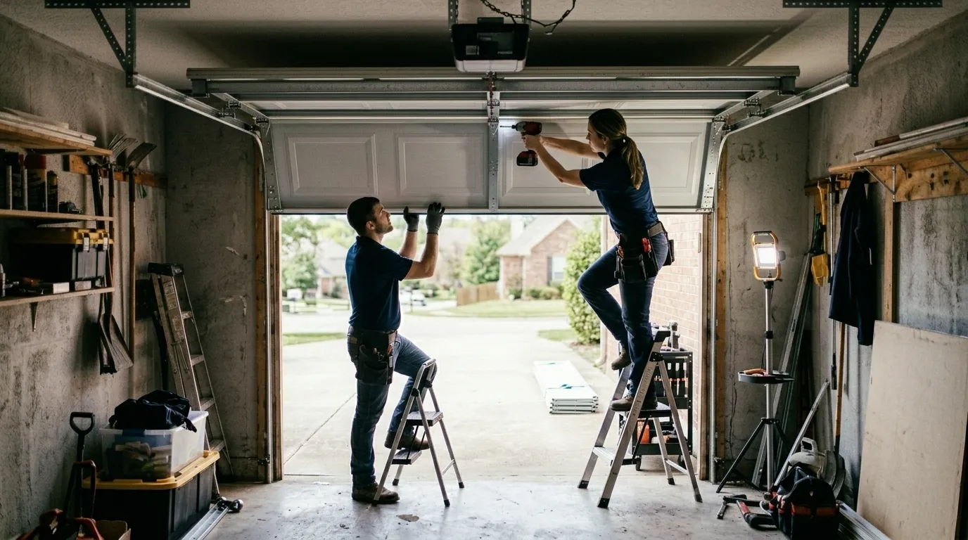 On-site diagnosis - Hanford garage door service