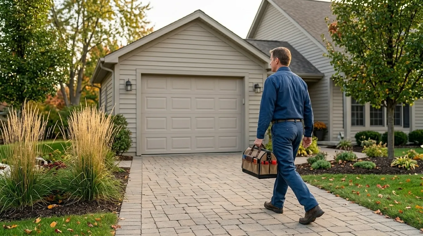 On-site diagnosis - Hanford garage door service