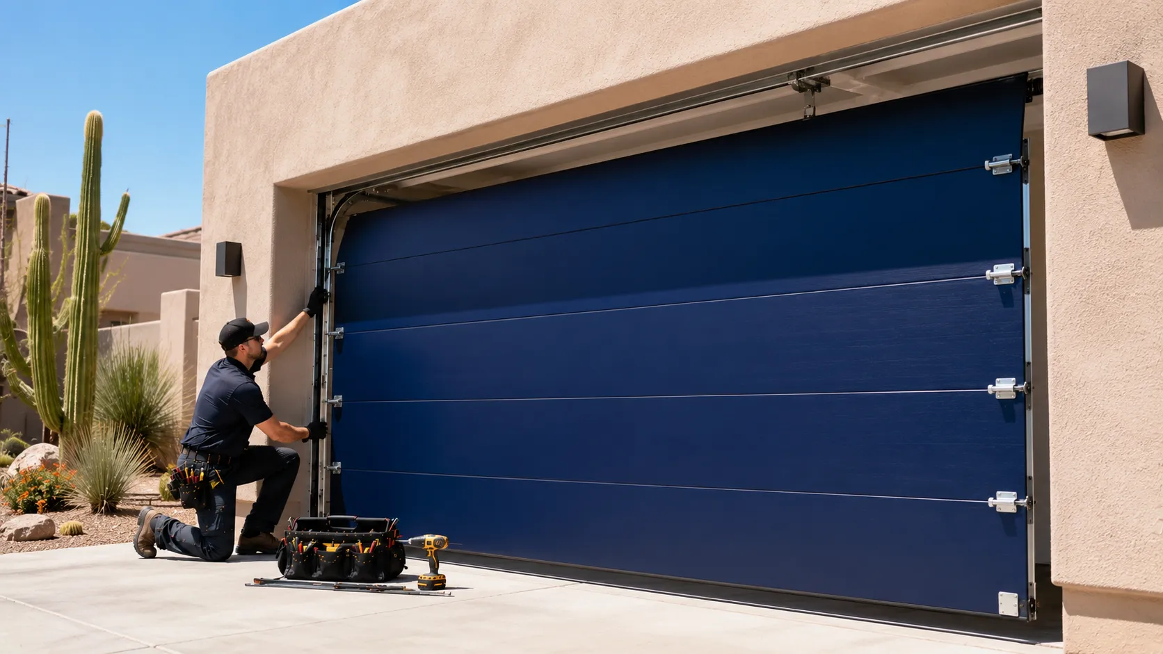 Tell us what’s wrong - Hanford garage door service
