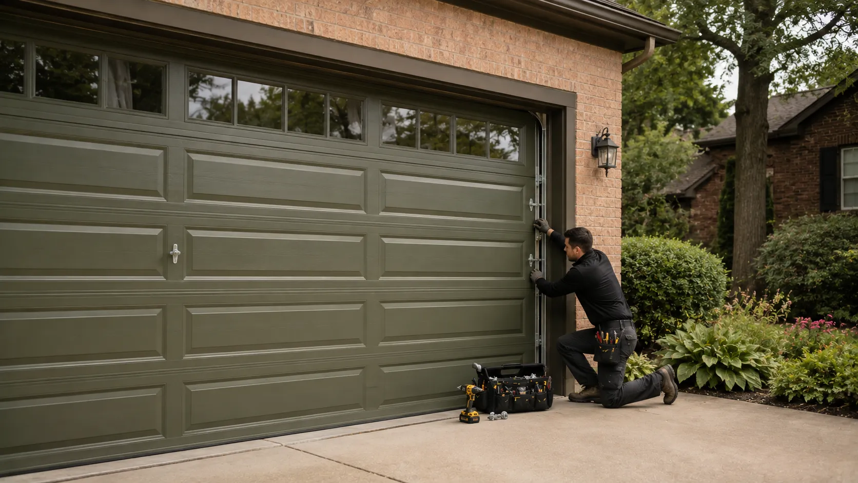 Tell us what’s wrong - Hanford garage door service